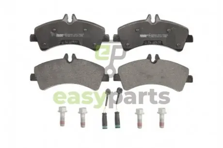 Фото колодки гальмівні дискові FERODO FVR4429 Колодки гальмівні дискові FERODO FVR4429