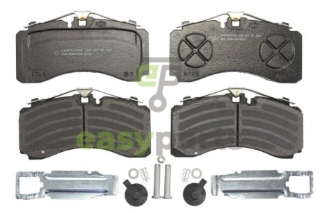 Комплект тормозных накладок, Haldex 22,5 145916174801 - Axle B9-22S01 Brake SBS2220 K0 SAF 3057000600