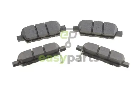 Колодки гальмівні (задні) Infiniti EX/Nissan Cube/Juke/Leaf/Renault Koleos/Suzuki Grand Vitara 05- Delphi LP3158