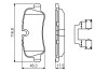 Комплект тормозных колодок, дисковый тормоз BOSCH 0986494636 (фото 6)