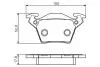 Тормозные колодки, дисковые. BOSCH 0986495074 (фото 1)