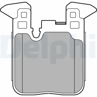Тормозные колодки дисковые задние Delphi LP2660