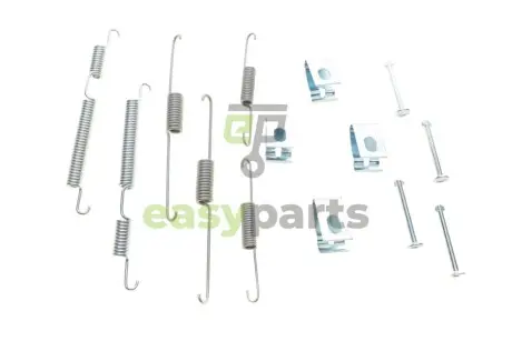 Комплект пружинок колодок ручника Skoda Fabia I-III/VW Caddy II/Golf III/Passat B3/B4 86- QUICK BRAKE 1050035