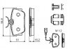 Колодки гальмівні (задні) VW T4 90-03 (з датчиками) BOSCH 0986494529 (фото 14)