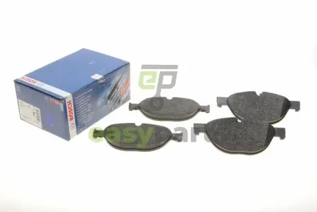 Колодки гальмівні (передні) BMW 5 (F07/F10/F11) 09-17/6 (F06/F13) 11-18/7 (F01/F02/F03/F04) 08-15 N20/N47/N52/N53/N55/N57/N63 BOSCH 0986494429
