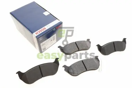 Колодки гальмівні (задні) Jeep Cherokee 01-08/Wrangler II 96-07 (KELSEY-HAYES) BOSCH 0986494419