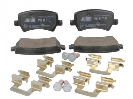 Комплект тормозных колодок, дисковый тормоз Jurid 573250JC