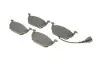 Колодки гальмівні (передні) Audi A3/Skoda Fabia/Octavia 96-13/VW Caddy 04-15/Golf 97- (+датчик) BOSCH 0986494524 (фото 2)