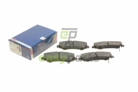 Колодки гальмівні (передні) Chrysler Grand Voyager V 07-/Dodge Caravan 08-/VW Routan 08-13 BOSCH 0986494493