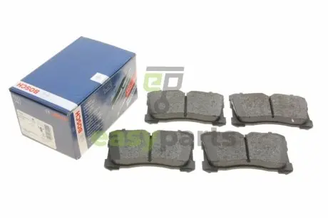 Колодки гальмівні (передні) Lexus LS 06- BOSCH 0986494423