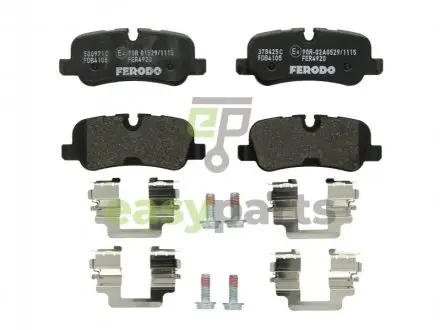 Колодки гальмівні дискові FERODO FDB4105