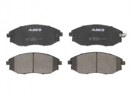 Комплект тормозных колодок, дисковый тормоз ABE C10021ABE (фото 1)
