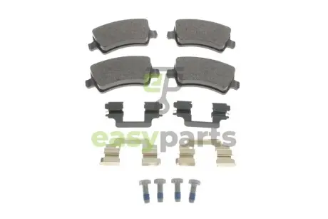 Колодки гальмівні (задні) Volvo S60/S80/V60/V70/XC60/XC70 08- (Lucas/TRW) ATE 13046027362