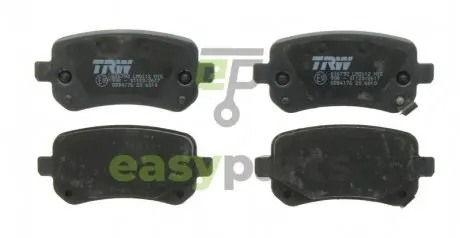 Тормозные колодки, дисковые. TRW GDB4176