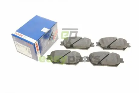 Колодки гальмівні (передні) Toyota Camry 90-02/Corolla 87-02/Rav4 94-00 BOSCH 0986494363