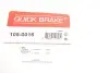 Комплект пружинок колодок ручника Opel Frontera 92-98 QUICK BRAKE 1050016 (фото 15)