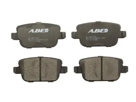 Комплект тормозных колодок, дисковый тормоз ABE C2I003ABE
