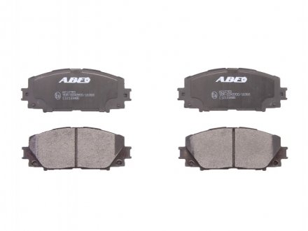 Комплект тормозных колодок, дисковый тормоз ABE C12133ABE (фото 1)
