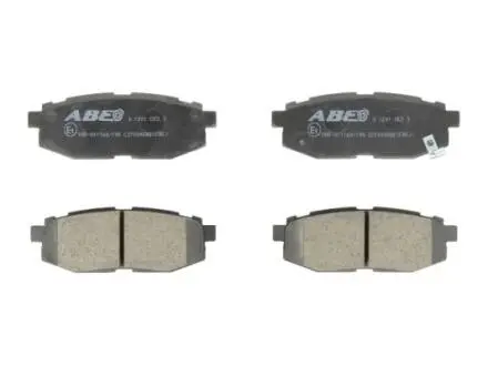 Комплект тормозных колодок, дисковый тормоз ABE C27004ABE