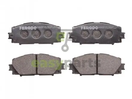 TOYOTA колодки гальмівні дискові YARIS 1.0 10-, YARIS / VIOS 1.3 05-13 FERODO FDB1829