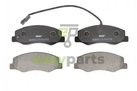Колодки тормозные дисковые FERODO FVR4349