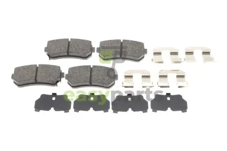 Колодки гальмівні (задні) Hyundai Accent/I20/I30/Ix35/Sonata/Kia Ceed/Rio/Sportage 1.2-3.3 05- (Mando) ATE 13046057802