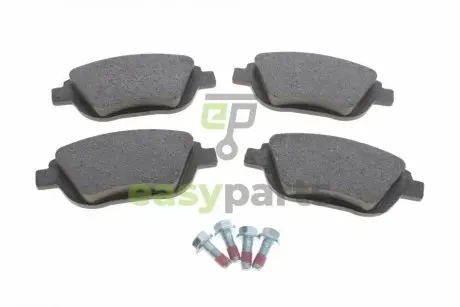 Колодки гальмівні (передні) Citroen С3/DS3 09-/C4 Cactus/Peugeot 2008 13- Delphi LP2164