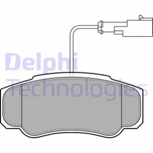 Комплект тормозных колодок, дисковый тормоз Delphi LP2054