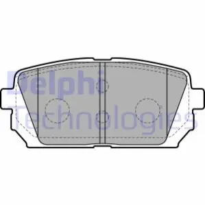 Гальмiвнi колодки дисковi Delphi LP2051