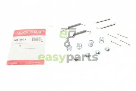 Комплект пружинок колодок ручника Hyundai Accent/i30/Kia Ceed 00-12 QUICK BRAKE 1050893