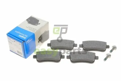 Колодки гальмівні (задні) Renault Fluence/Megane/Scenic 08- (TRW) Delphi LP2153