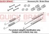 Комплект пружинок колодок ручника Kia Sportage/Hyundai Tucson 04- QUICK BRAKE 1050887 (фото 1)