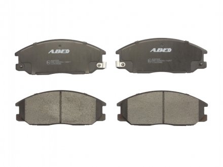 Комплект тормозных колодок, дисковый тормоз ABE C10509ABE (фото 1)