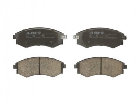 Комплект тормозных колодок, дисковый тормоз ABE C10503ABE (фото 1)