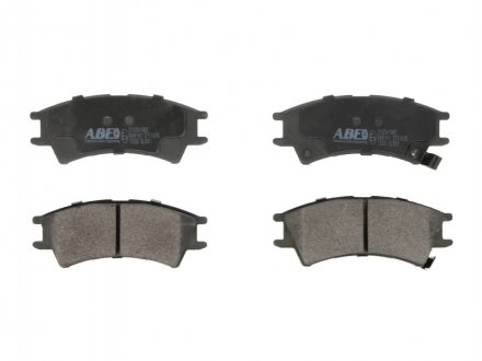 Комплект тормозных колодок, дисковый тормоз ABE C10501ABE (фото 1)