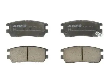Комплект тормозных колодок, дисковый тормоз ABE C25005ABE
