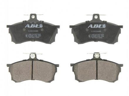 Комплект тормозных колодок, дисковый тормоз ABE C15034ABE