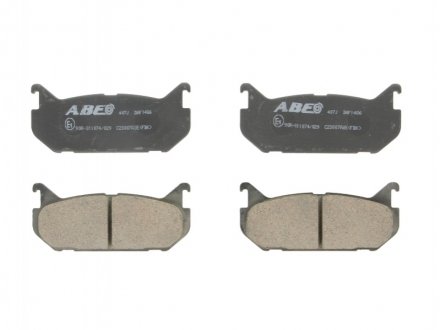Комплект тормозных колодок, дисковый тормоз ABE C23007ABE