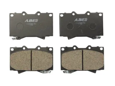 Комплект тормозных колодок, дисковый тормоз ABE C12088ABE