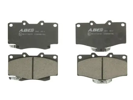Гальмівні колодки, дискові ABE C12089ABE