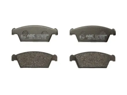 Комплект тормозных колодок, дисковый тормоз ABE C10006ABE