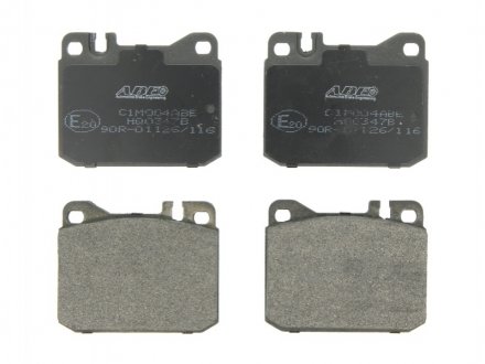 Комплект тормозных колодок, дисковый тормоз ABE C1M004ABE (фото 1)