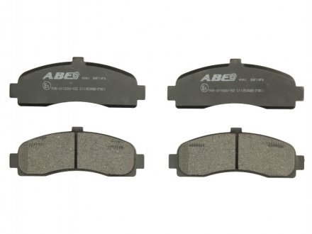 Комплект тормозных колодок, дисковый тормоз ABE C11053ABE