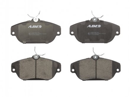 Комплект тормозных колодок, дисковый тормоз ABE C1V018ABE (фото 1)