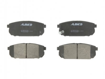 Комплект тормозных колодок, дисковый тормоз ABE C20304ABE (фото 1)