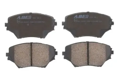 Комплект тормозных колодок, дисковый тормоз ABE C12100ABE