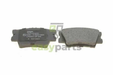 Колодки гальмівні (задні) Toyota Camry/Rav4 IV 05-/Avalon 12-18/Lexus ES 06-18 Delphi LP2004