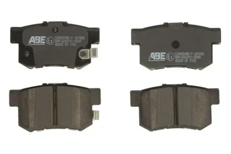 Тормозные колодки, дисковые. ABE C24005ABEP