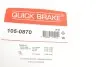 Комплект пружинок колодок ручника Nissan Patrol/Toyota Land Cruiser -98 QUICK BRAKE 1050870 (фото 15)