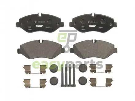 Фото колодки гальмівні дискові FERODO FVR4036 Колодки гальмівні дискові FERODO FVR4036